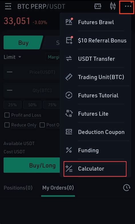 kucoin futures fees calculator